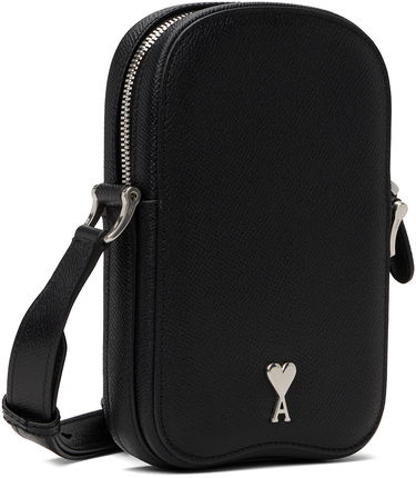 Taška cez rameno AMI AMI Paris Vertical Camera Bag Čierna | ULL010.AL0036, 1
