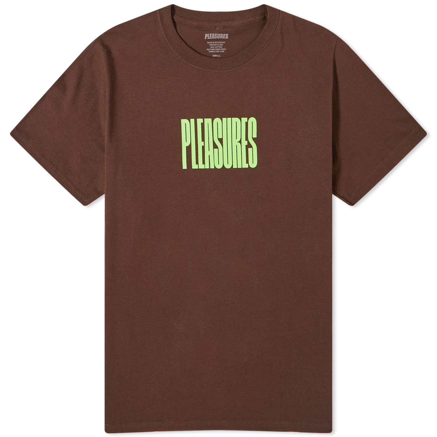 Tričko Pleasures Master T-Shirt Hnedá | P23F046-BRN, 0