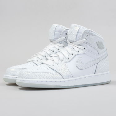 Tenisky a topánky Jordan Air Jordan 1 Retro High Premium "Frost White" GS Biela | 832596-100, 1