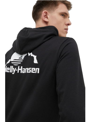 Mikina Helly Hansen Back Logo Hoodie Čierna | 53582