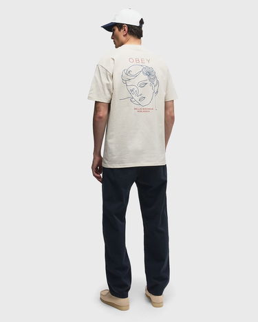 Tričko OBEY Maximus T-Shirt Béžová | 165264142-CRM, 2
