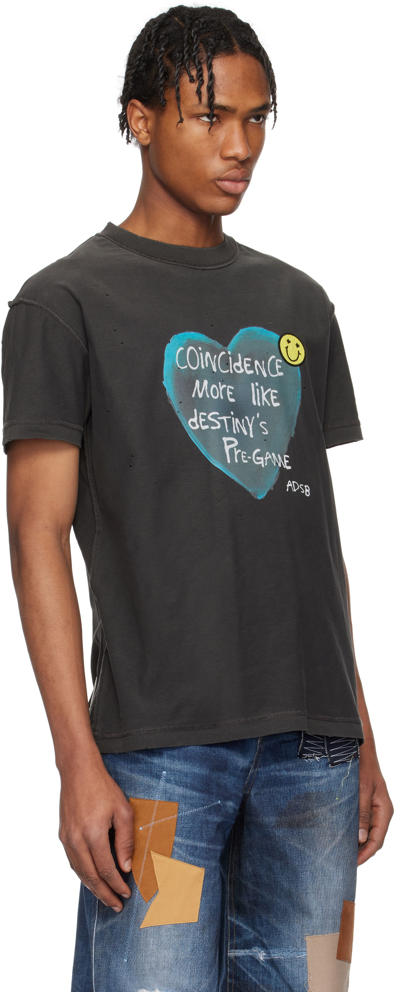 Tričko Andersson Bell Andersson Bell Heart Message T-Shirt Čierna | atb1251u, 1