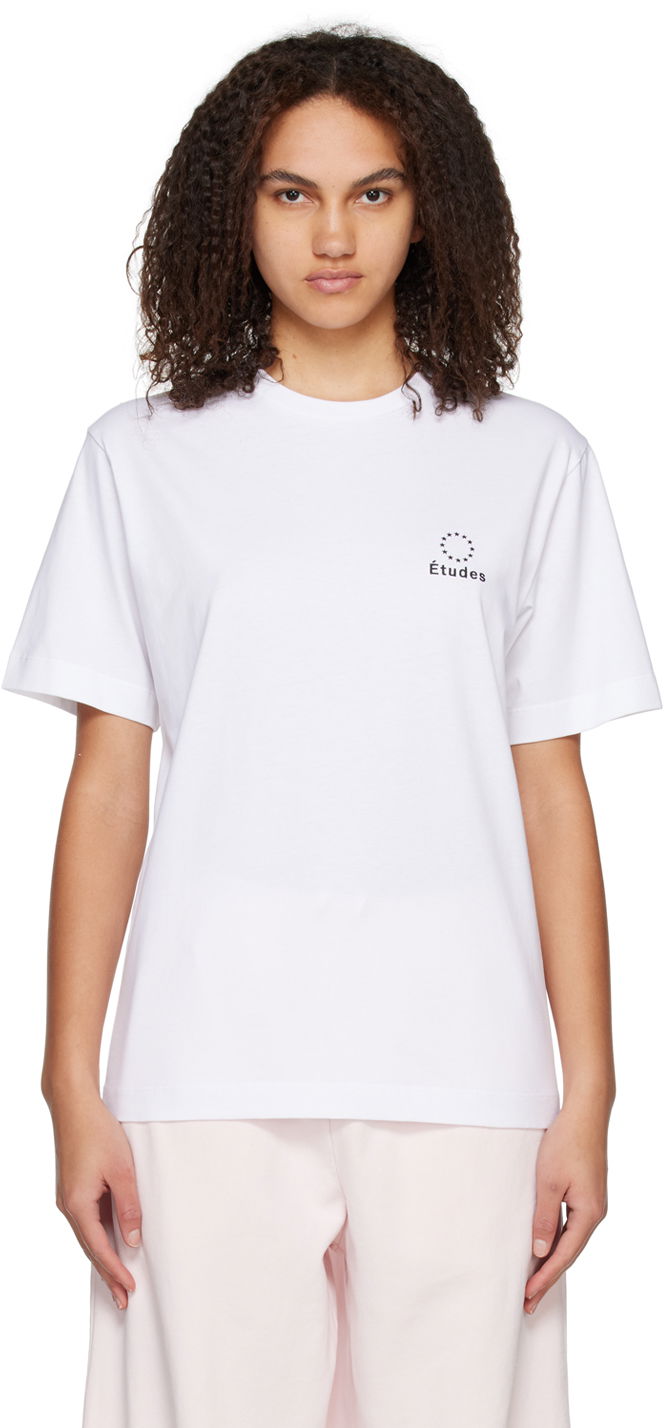 Tričko Études Études Wonder T-Shirt Biela | C00ME103A00700, 0