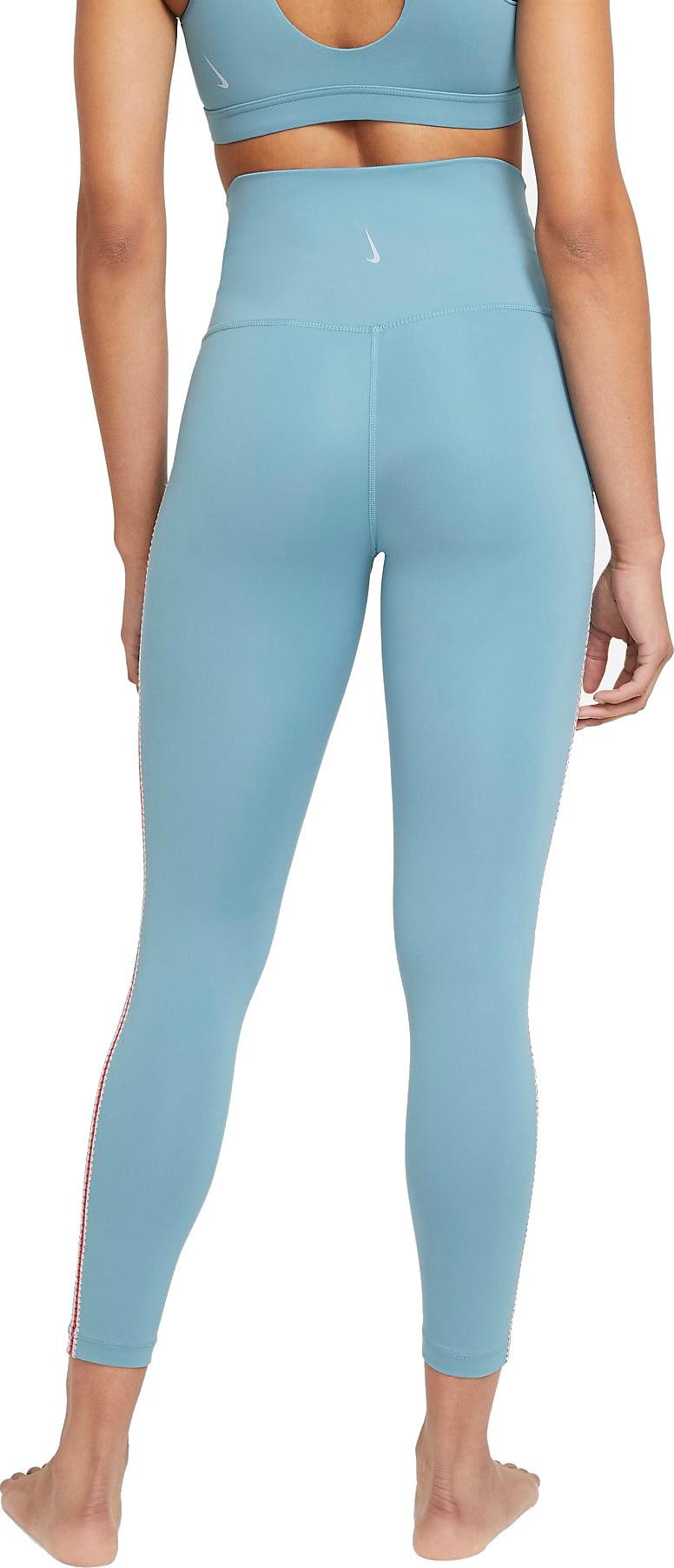 Legíny Nike Nike NY Crochet 7/8 Tight Leggings Modrá | da1037-424, 1