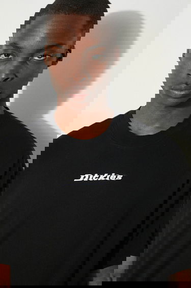 Tričko Dickies ENTERPRISE Cotton Short Sleeve Graphic T-Shirt Čierna | DK0A4YRN, 4