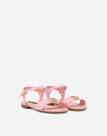 Tenisky a topánky Dolce & Gabbana Dolce & Gabbana Patent Leather Sandals Ružová | D11048A115380400, 1