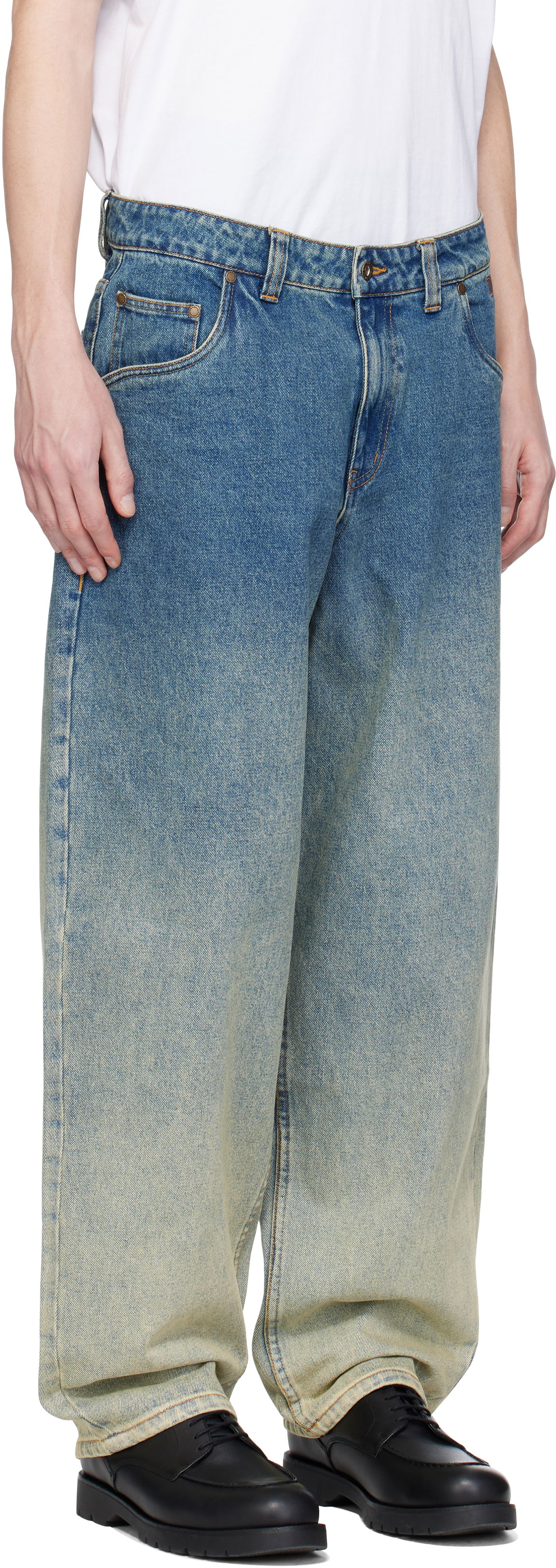 Džínsy Dime Dime Classic Baggy Jeans Modrá | DIMESP2512IND, 1