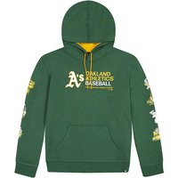 Mikina Fanatics Oakland Athletics Fleece Hoodie Zelené | 004T-2019-FZ-0GI, 0