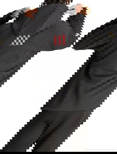 Mikina adidas Originals ATL ANTHM Black & Gold Training Hoodie Čierna | iq0730, 1
