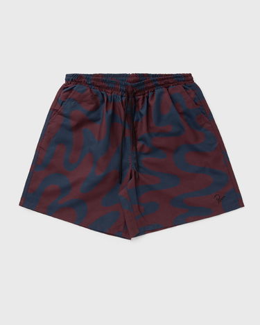 Plavky By Parra Parra Splashed Swim Shorts Vínová | 53535, 2