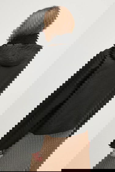 Bunda Barbour Barbour Reighton Wax Oversize Jacket Čierna | LWX1397, 2