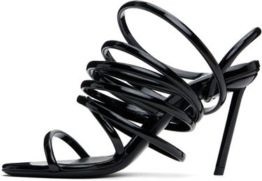 Tenisky a topánky Alaïa ALAÏA Glossy Multistrap Stiletto Heel Sandals Čierna | AA3S118TK049, 2