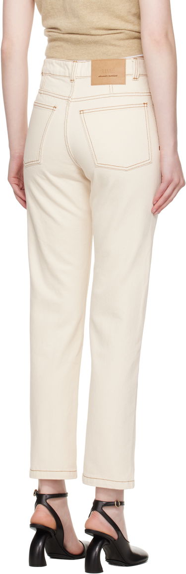 Džínsy AMI AMI Paris Classic Fit Jeans Béžová | FTR031.DE0039, 2