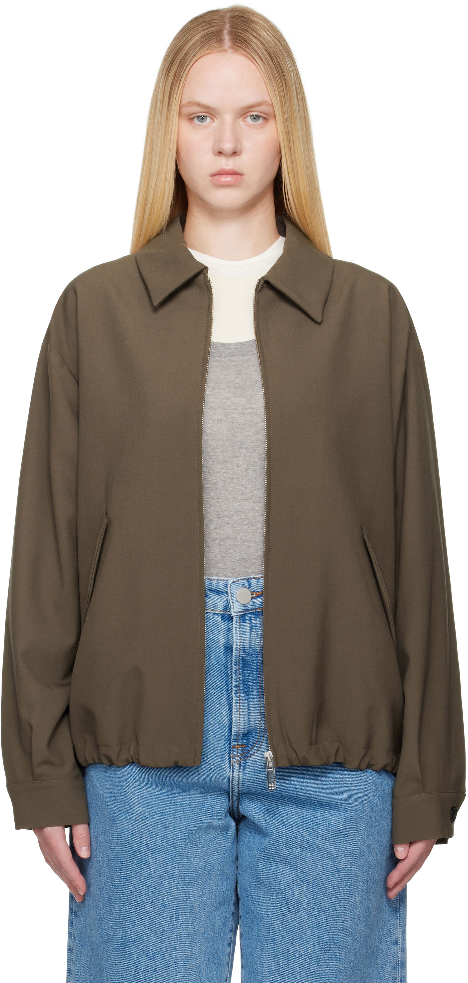 Bomber bunda Róhe Blouson Jacket Zelené | 415-11-104, 0