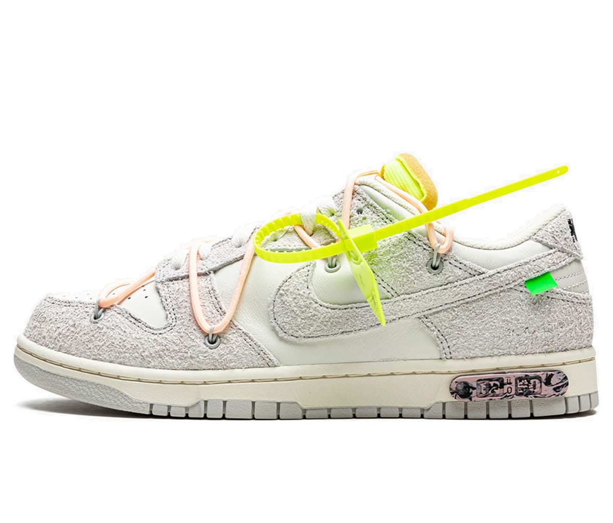 Tenisky a topánky Nike Off-White x Dunk Low Lot 12 Šedá | DJ0950-100, 0