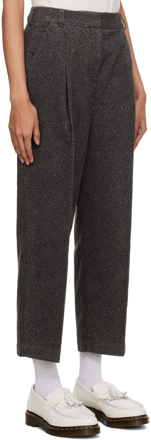 Nohavice YMC YMC Market Pleated Trousers Šedá | Q4TMD, 1