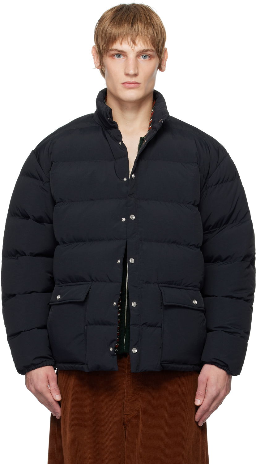 Prešívaná bunda Bode Burlington Puffer Down Jacket Čierna | MRF24OW006