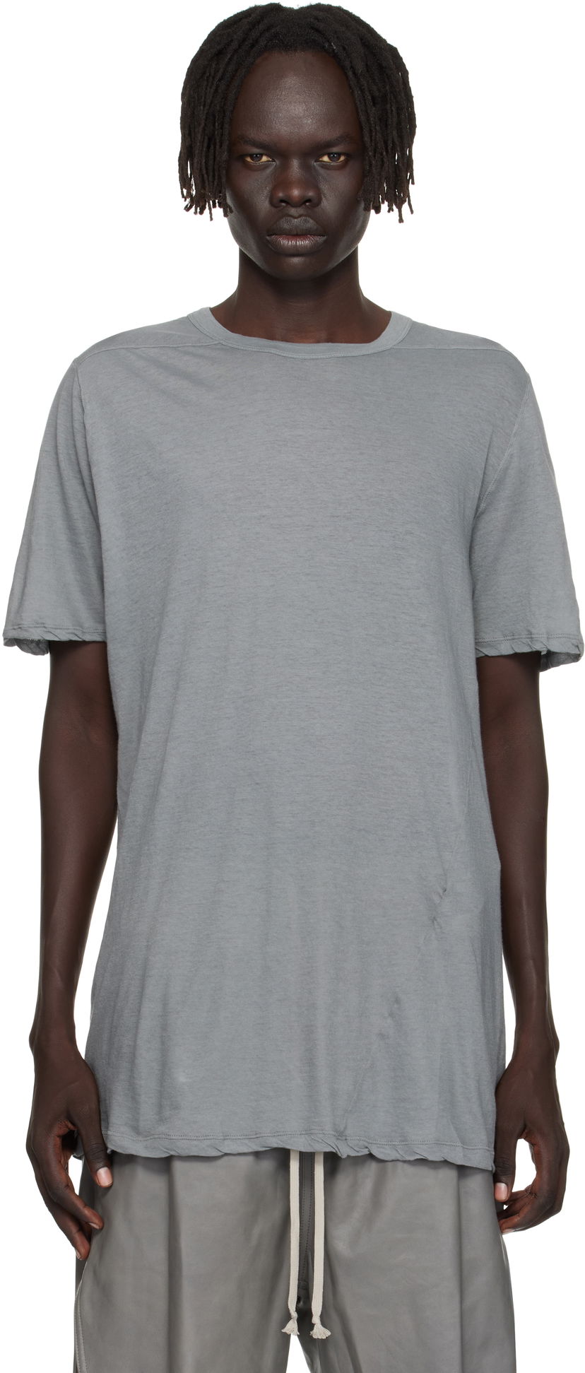 Tričko Rick Owens Rick Owens Concordians Level T-Shirt Šedá | RU02E1264 UC