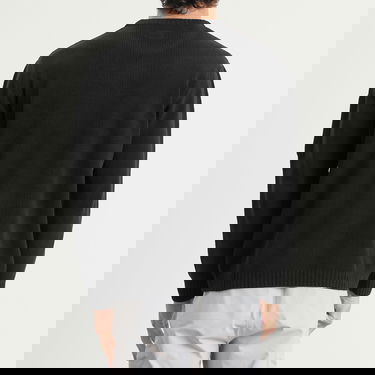 Sveter C.P. Company Chenille Ribbed Knit Jumper Čierna | 19CMKN017A-005558G-999, 3