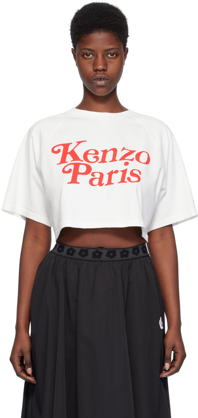 Tričko KENZO Off-White Paris Verdy Edition Biela | FE52TS1104SG, 0
