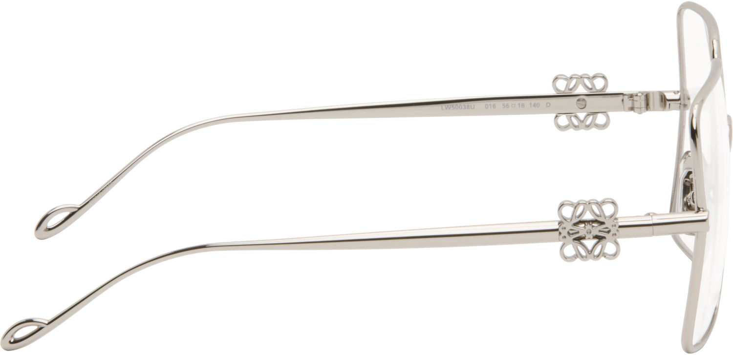 Slnečné okuliare Loewe Oversize Square Retro Glasses Metalická | LW50038U 192337093227, 1