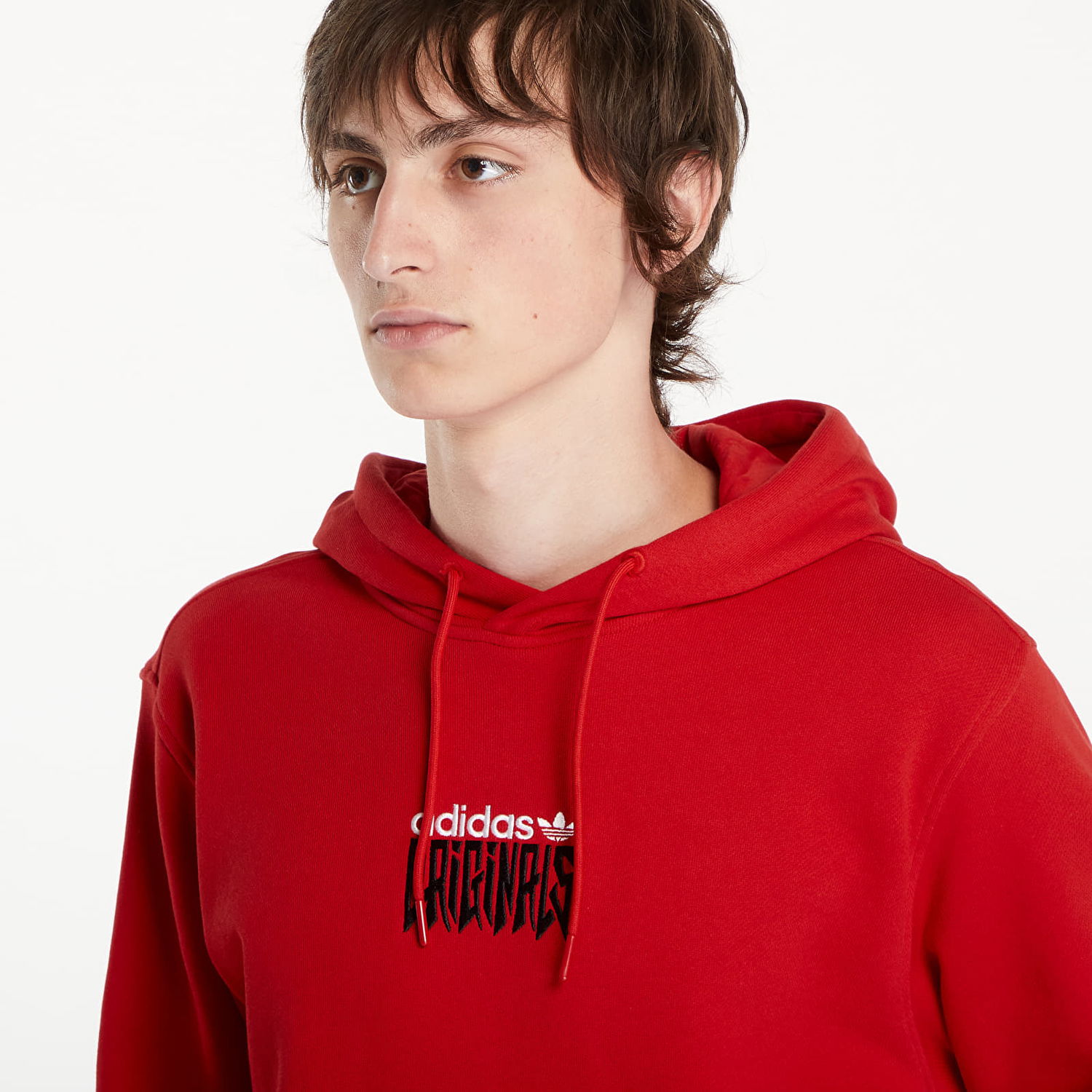 Mikina adidas Originals Graphic Hoodie Better Scarlet Červená | IZ4835, 1