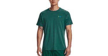 Tričko Under Armour Rush Vent Tee Zelené | 1376790-722, 1