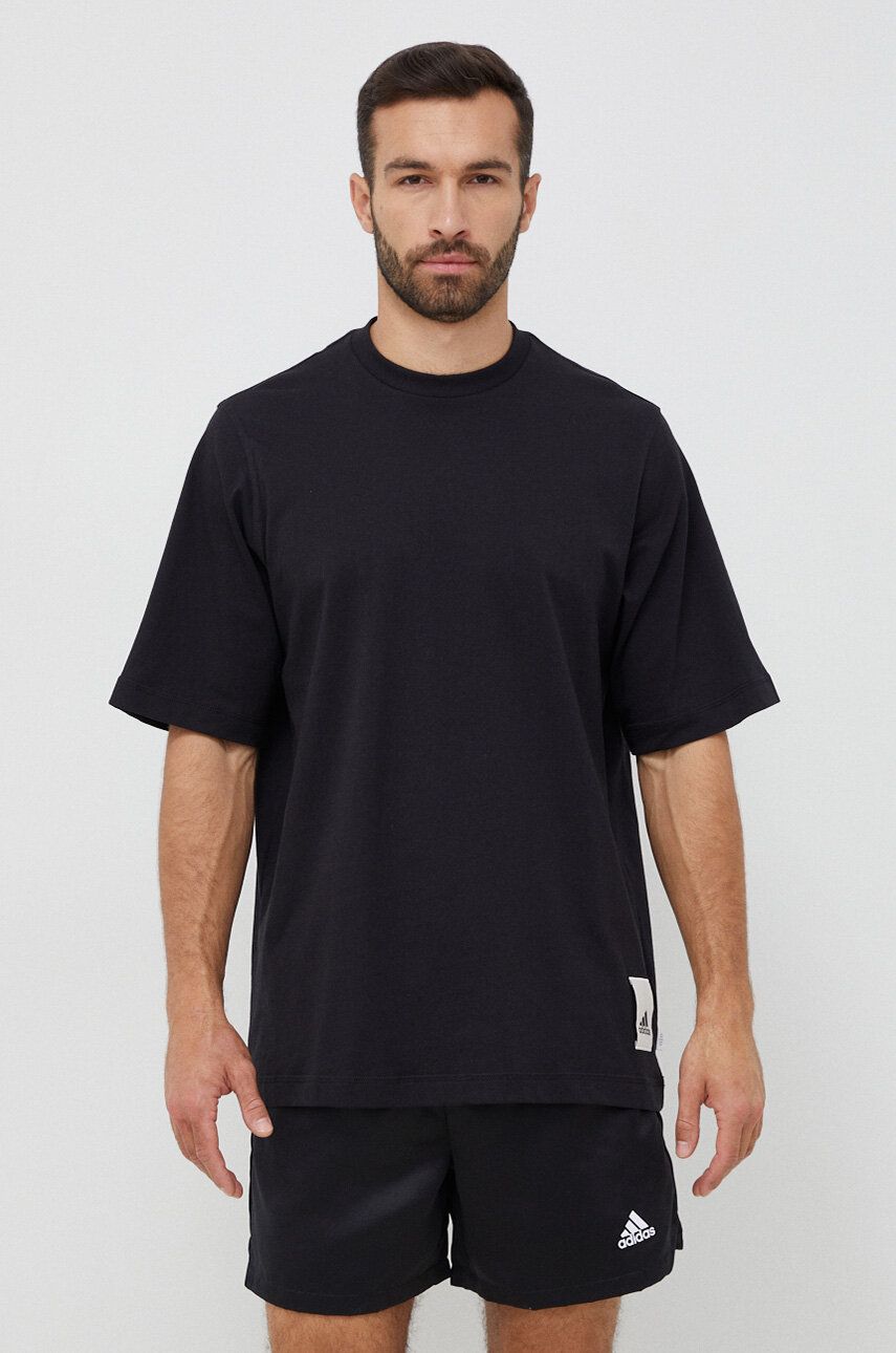 Tričko adidas Performance Lounge T-Shirt Čierna | IC4104, 0