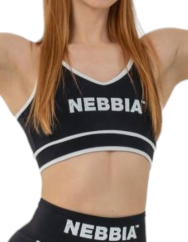 Podprsenka NEBBIA Nebbia My Rules Medium Support Sports Bra Čierna | 62089200, 3