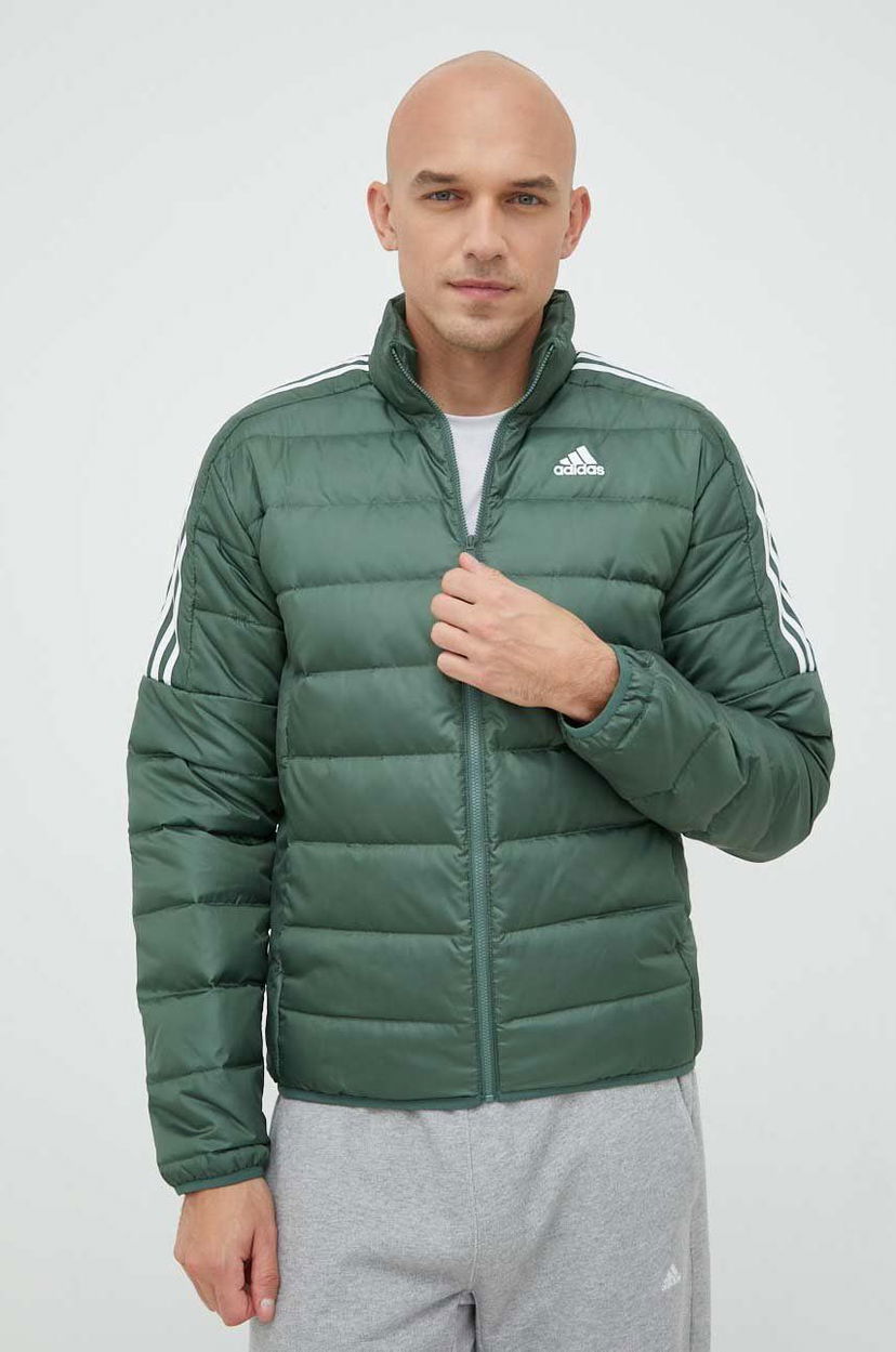 Prešívaná bunda adidas Originals Green Padded Puffer Jacket Zelené | HK4648