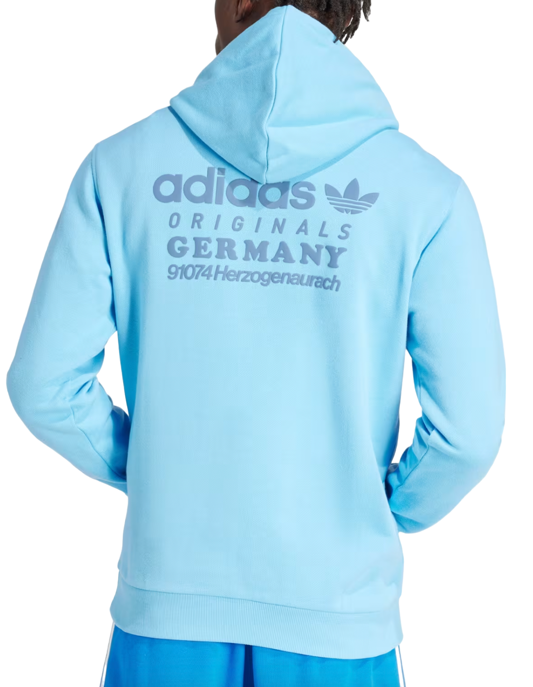 Mikina adidas Originals GRF HOODIE Modrá | is3317, 1