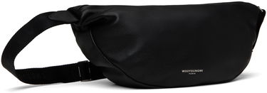 Ľadvinka WOOYOUNGMI WOOYOUNGMI Leather Moon Bag Čierna | W251BA12, 1