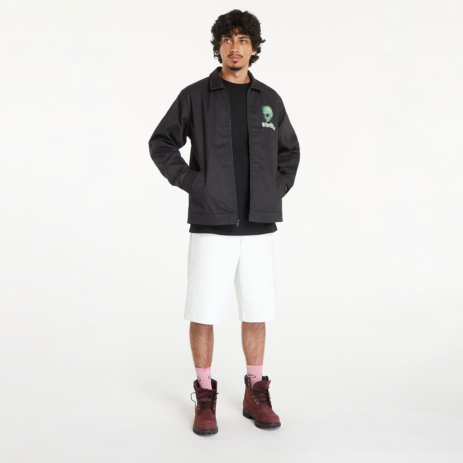 We Come In Peace Workman Jacket Black