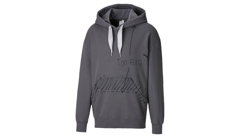 Mikina Puma Michael Lau x 2Big Graphic Hoodie Šedá | 530356_60
