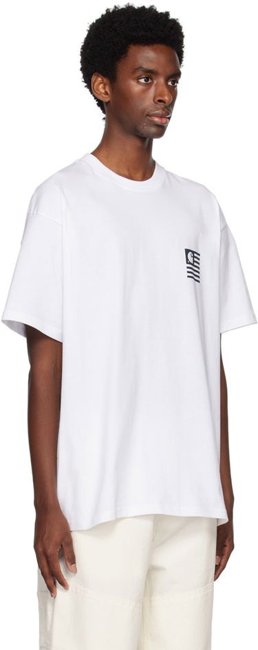 Tričko Carhartt WIP Work In Progress Coast State T-Shirt Biela | I031754, 1