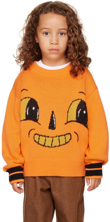 Sveter Perks And Mini Perks and Mini Kids Jack-O-Lantern Sweater Oranžová | 55004, 0