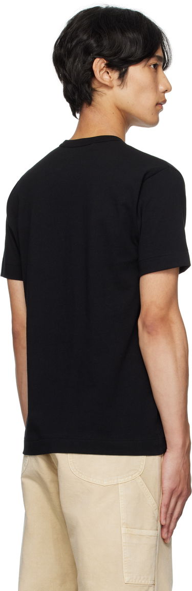 Tričko Comme des Garçons COMME des GARÇONS PLAY Heart Patch T-Shirt Čierna | AZ-T216-051, 2