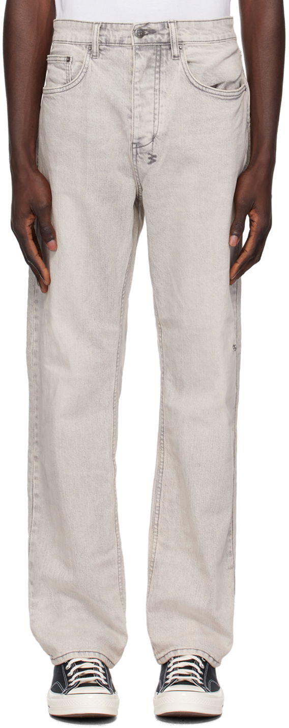 Džínsy Ksubi Anti K Pluto Slim Jeans Šedá | MPF24DJ017, 0