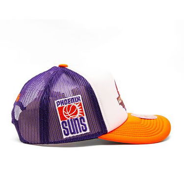 Šiltovka Mitchell & Ness NBA Party Time Trucker Snapback Hwc Phoenix Suns White Oranžová | HHSS5140-PSUYYPPPWHIT, 2