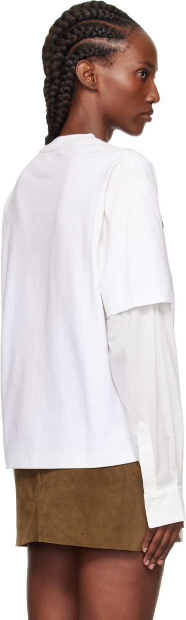 Tričko Acne Studios Layered Logo T-Shirt by Acne Studios Biela | CL0404-, 2