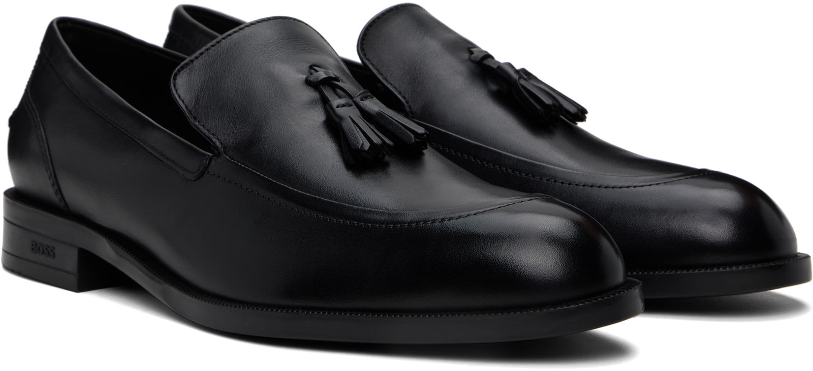 BOSS Tassel Leather Loafers