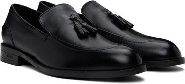 Tenisky a topánky BOSS BOSS Tassel Leather Loafers Čierna | 50531305, 3