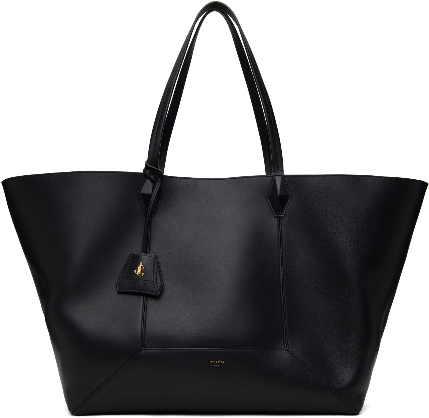 Tote bag Jimmy Choo Jimmy Choo Diamond L Tote Bag Čierna | DIAMOND TOTE/L HUT, 0