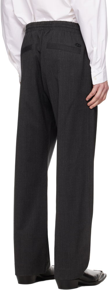 Nohavice Diesel Diesel P-Clays Drawstring-Waist Trousers Čierna | A16063-0IKAL-96K, 2