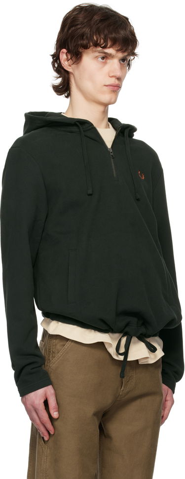 Mikina Fred Perry Fred Perry Smock Hoodie Zelené | M8619, 1