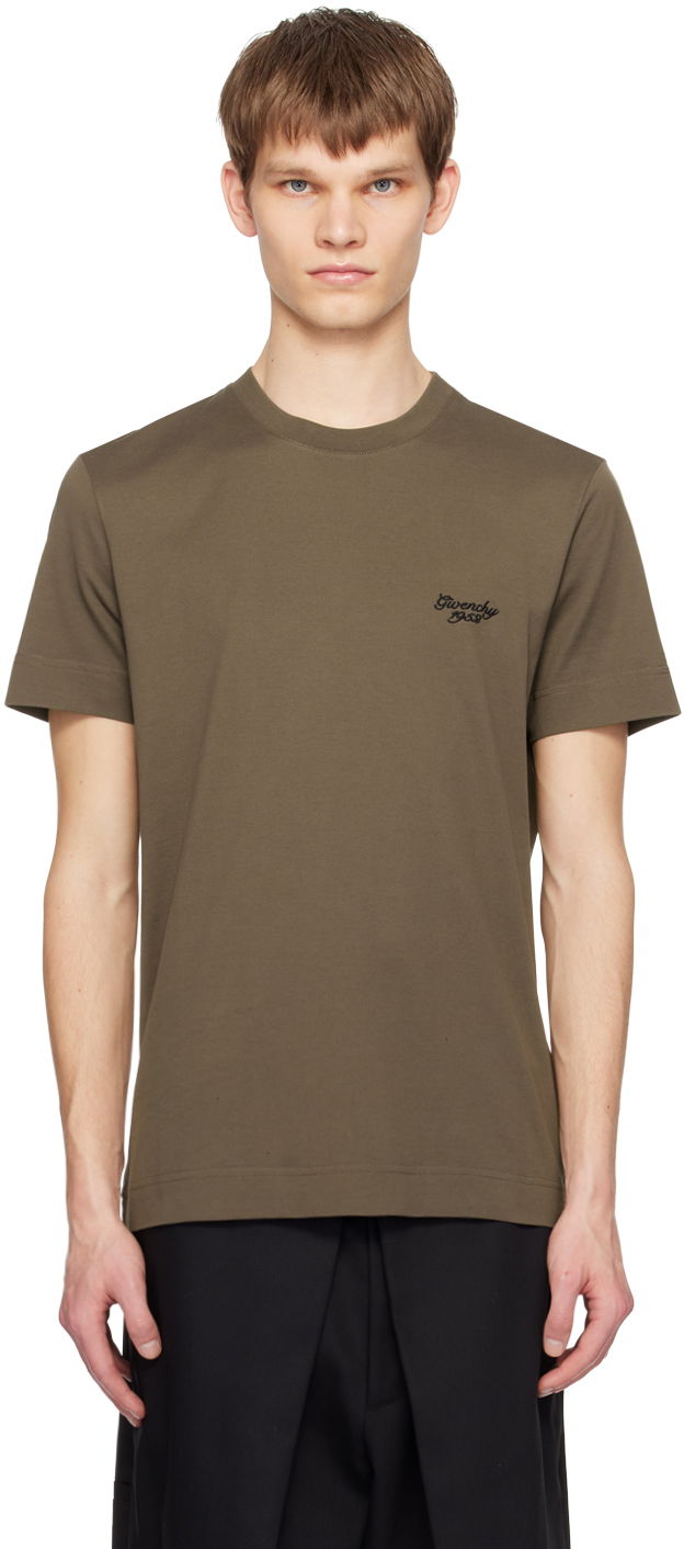 Tričko Givenchy Slim-Fit 1952 T-Shirt Zelené | BM716G3YM8305, 0