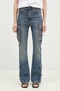 Multipocket Flared High Waist Jeans