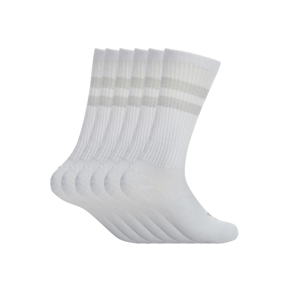 Ponožky Under Armour Under Armour Essential Crew Socks 6-Pack Biela | 1387058-100, 1