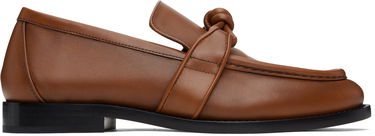 Tenisky a topánky Bottega Veneta Bottega Veneta Astaire Knotted Leather Loafers Hnedá | 796696 V4AF0, 0