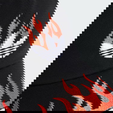 Šiltovka adidas Originals Flames Dad Graphics Originals Čierna | IR6459, 2